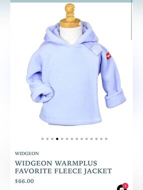 Widgeon fleece baby coat